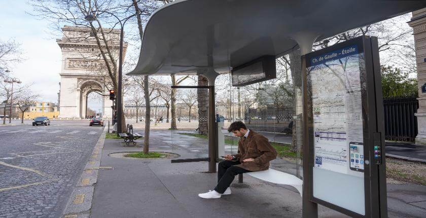 bus shelter repair